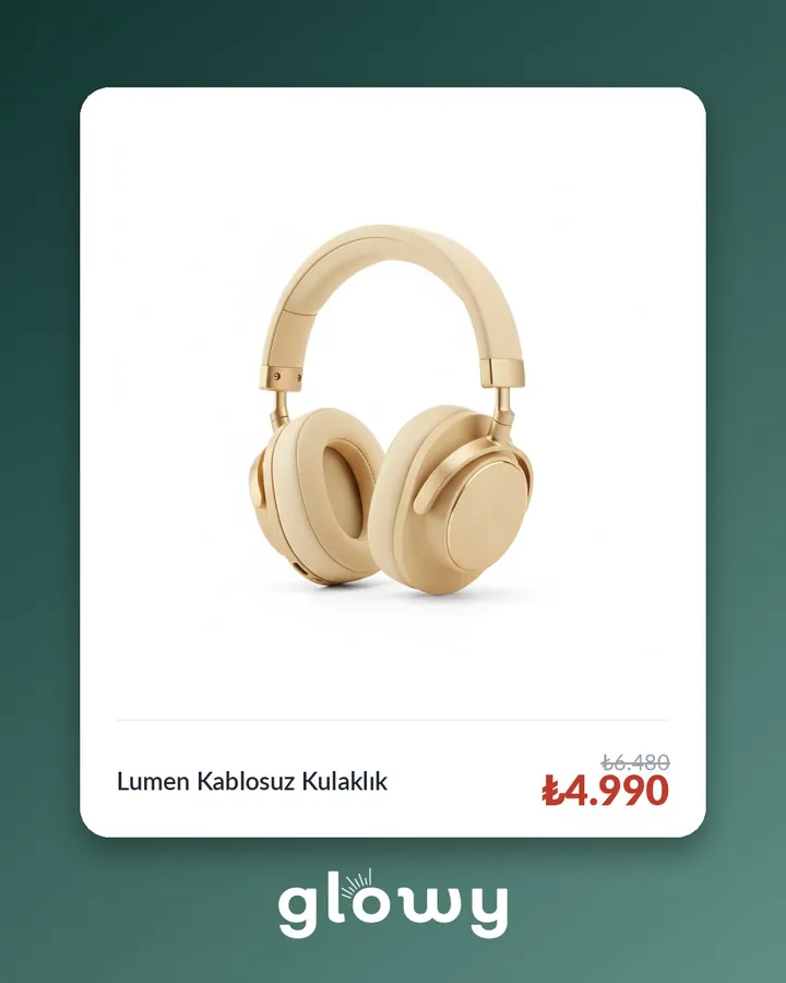 Wireless headphones — Branded frame